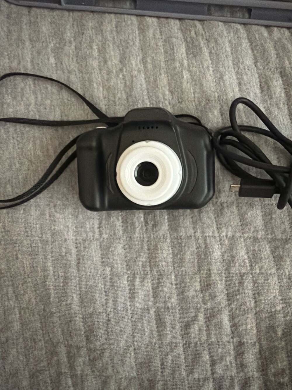 GEMS Mini Digital Camera for Kids with Wrist Strap and USB Cable - Black